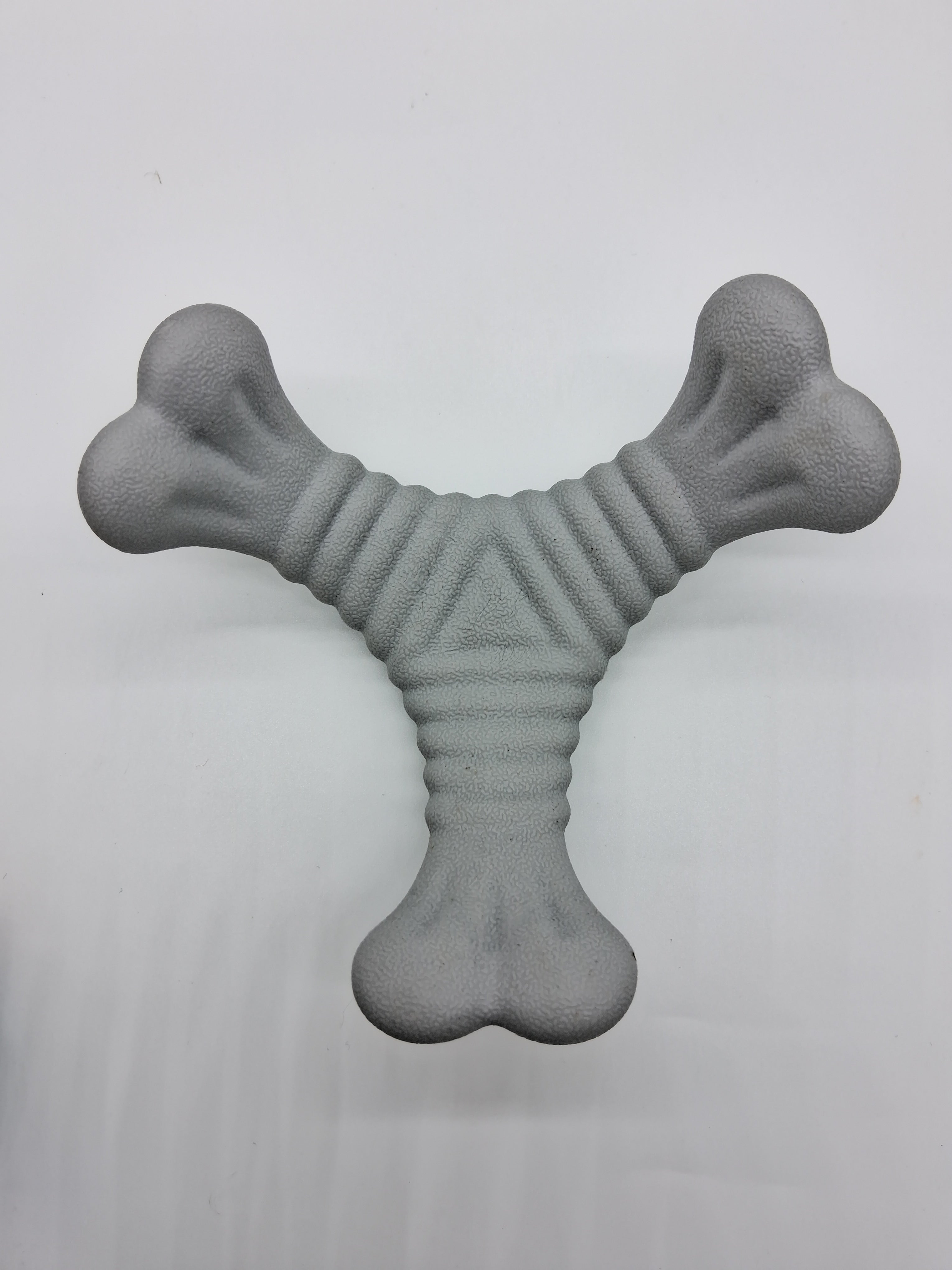 Large Tri-Bone XL pet toy from Toys N Treats Box, durable chew toy for dogs with multiple chew surfaces.