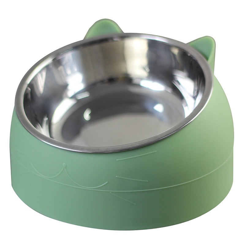 Ceramic cat bowl from My Store for feeding pets, featuring a simple, durable design with a wide opening for easy access.
