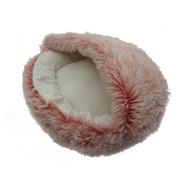 Soft 2-in-1 pet bed by My Store with plush cushioning and a cozy design for dogs and cats, shown in a neutral fabric.