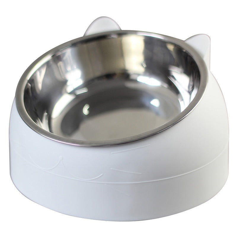 Ceramic cat bowl from My Store for feeding pets, with a wide open top and smooth finish, suitable for cats' food or water.