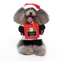 Cute cartoon dog Halloween and Christmas cosplay costume for pets by Dog Hugs Cat, featuring a fun and festive dog clothing outfit.