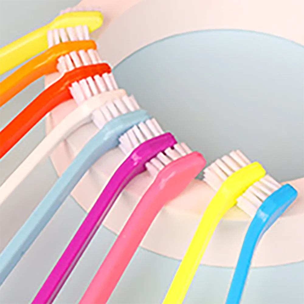 Pet Essentials Hub Vet Recommended Dog Toothbrush with micro head for effective pet dental care cleaning.