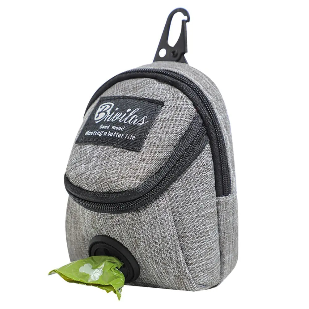 AllDay Goods portable dog training treat pouch with multifunctional travel design, compact bag for training and walks.