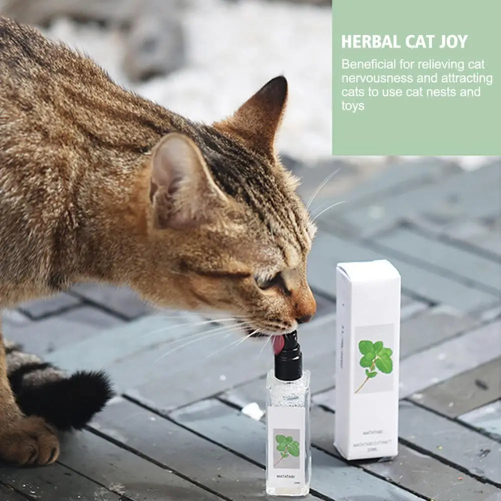 20/50ml Cat Catnip Spray Healthy Ingredients Catnip Spray For Kittens Cats & Attractant Easy To Use & Safe For Pets Gift For Pet