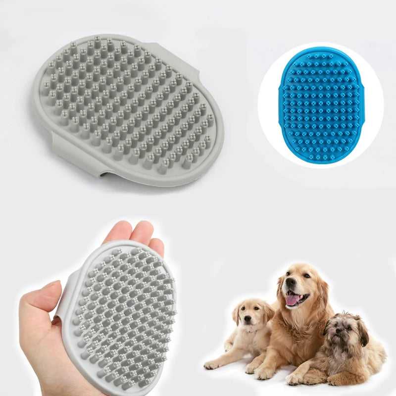 AllDay Goods pet grooming comb with massage brush and adjustable handle, designed for effective cat grooming and detangling.