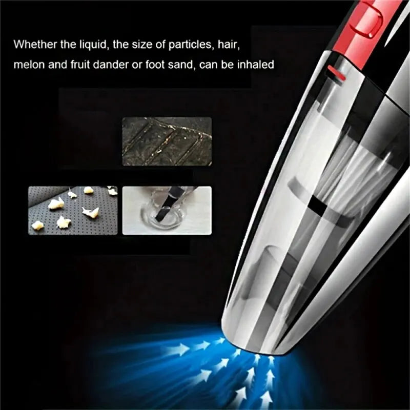Wireless handheld portable car vacuum cleaner for pet hair by Pet Essentials Hub, compact and easy to use for cleaning pet fur.