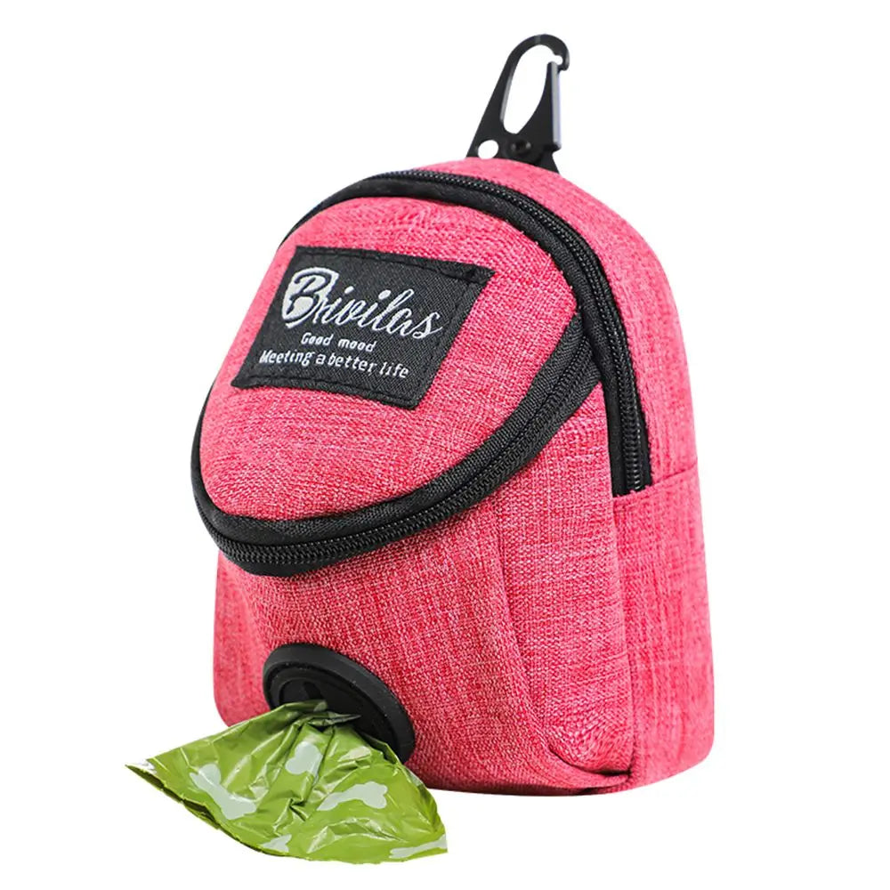 AllDay Goods portable dog training treat pouch, multifunction travel bag with adjustable clip for easy carrying and quick access.