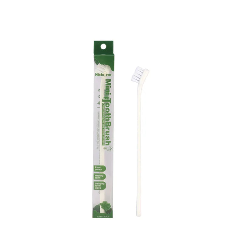 Pet Essentials Hub Vet Recommended Dog Toothbrush with micro head for effective pet dental care in a compact kit.