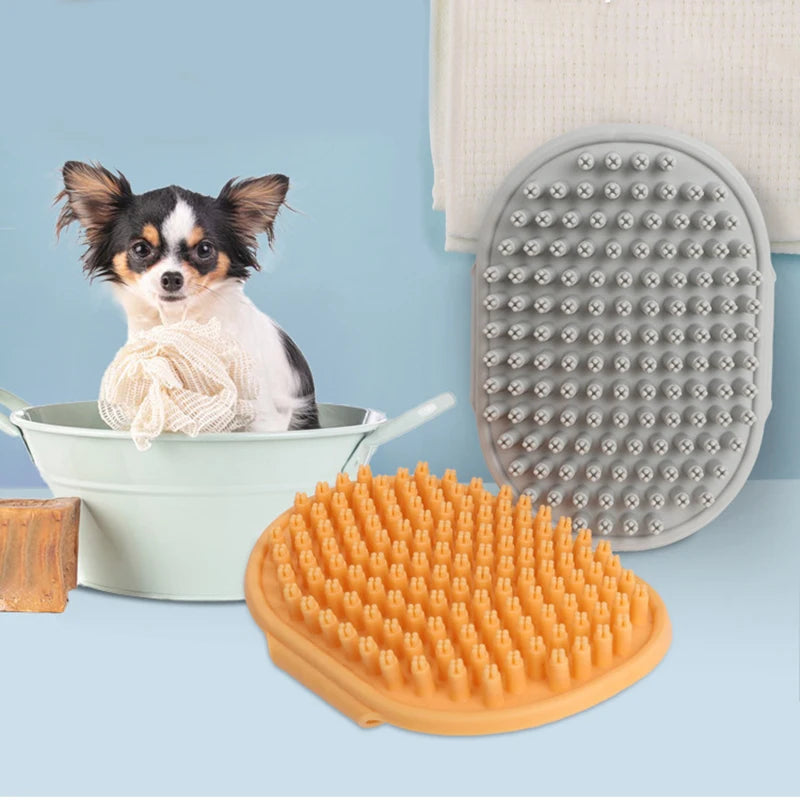 AllDay Goods cat grooming comb with adjustable handle, massage brush for effective pet grooming and fur detangling.