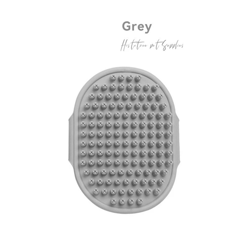 AllDay Goods cat grooming comb with massage brush and adjustable handle, designed for gentle pet grooming and detangling.