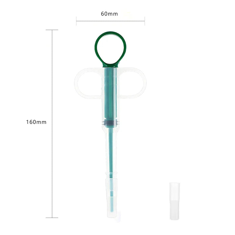 AllDay Goods pet medication dispenser and pill feeding stick for cats and dogs, designed for easy medication administration.