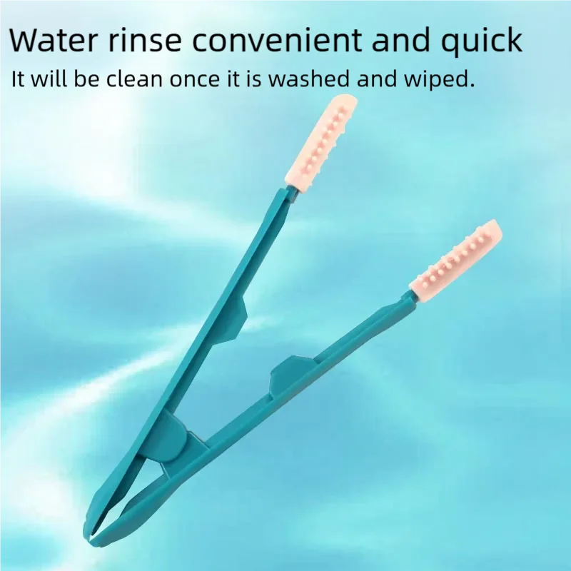 Blue pet eye tear stain cleaning comb from AllDay Goods, designed for gentle grooming of dogs and cats.