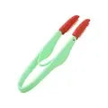 AllDay Goods pet silicone tear remover comb for eye cleaning, gentle grooming tool for pets with tear stains and eye debris.