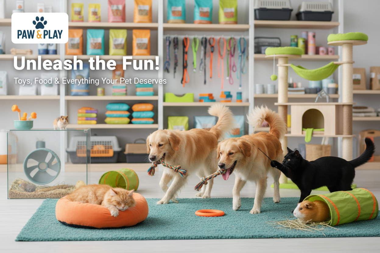 Playful Pets Hero Banner